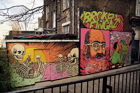 Street art by Broken Fingaz