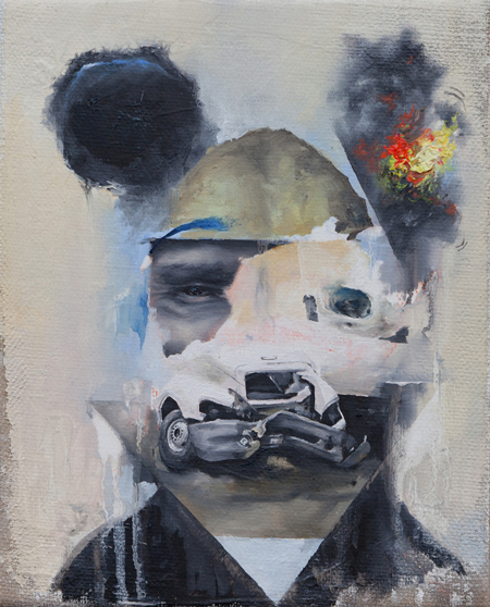 JoramRoukeswreckface1oilpainting2012