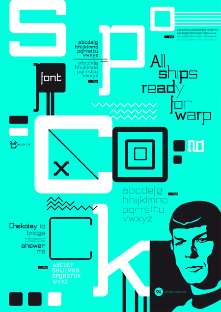 Spock font