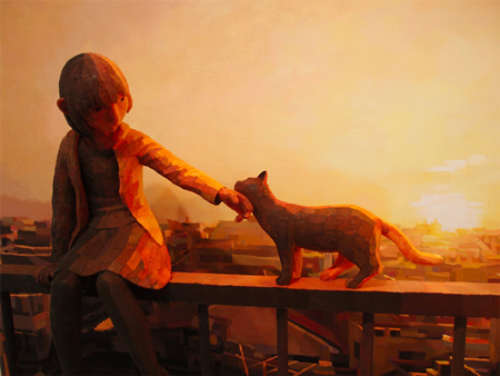 3D paintings by Shintaro Ohata