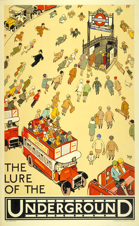 Vintage London Transport Museum posters