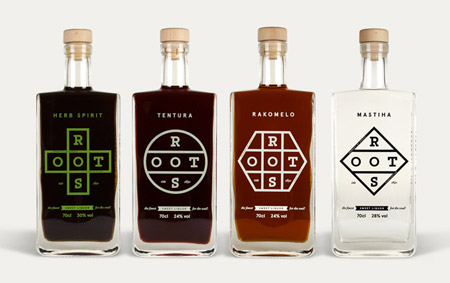 Roots packaging by Bob Studio