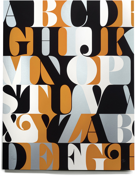 Caslon alphabet prints and alphabets