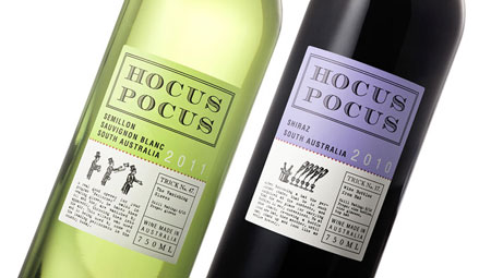 Hocus Pocus wine label