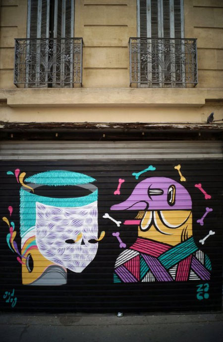 Street art by Pablito Zago