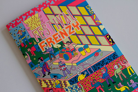 Festival Frenzy illustration by Kyle Platts