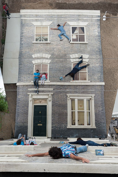 Leandro Erlich’s illusionary Dalston House