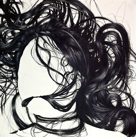 Hair studies by Brittany Schall