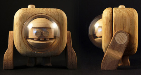 Wooden robots