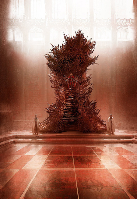 What the iron throne should have looked like