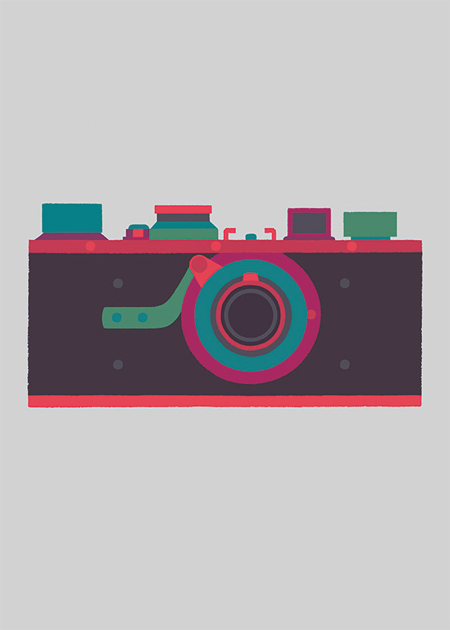 Classic cameras prints by Adrian Johnson