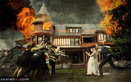 Crazy Wedding Party Attack Pictures