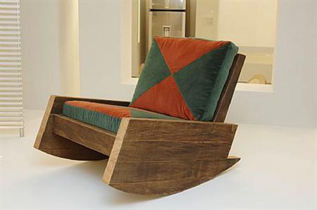 Reclaimed-Wood Furniture by Carlos Motta