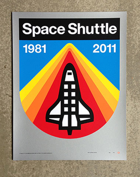 Space shuttle poster kit