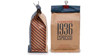 Fernwood Coffee packaging