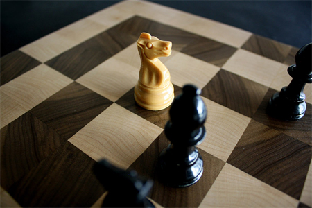 Alternate chess boards by Jim Sutherland