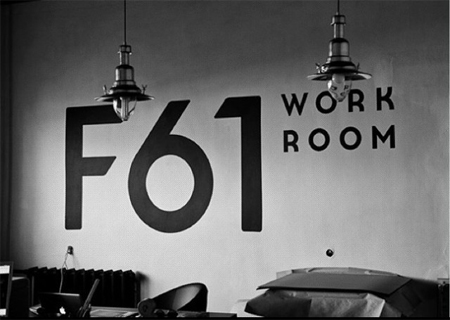 F61 Work Room Branding