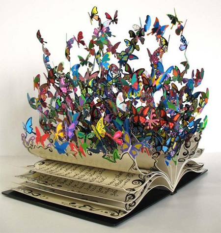 Book of Life sculpture