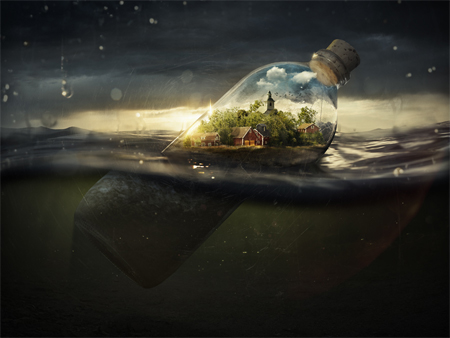 Photo manipulations by Erik Johansson