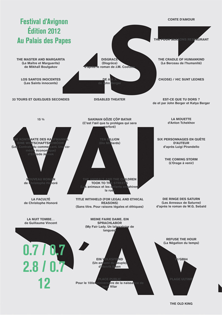 Typographic poster