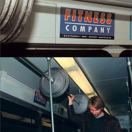 Fitness ambiant ad