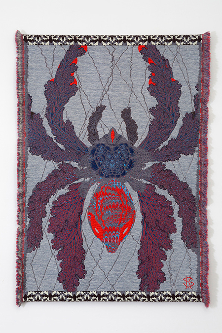 Weaving art by Kustaa Saksi