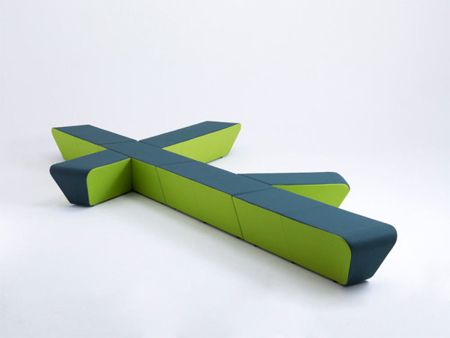 Branch-like seating from Hightower