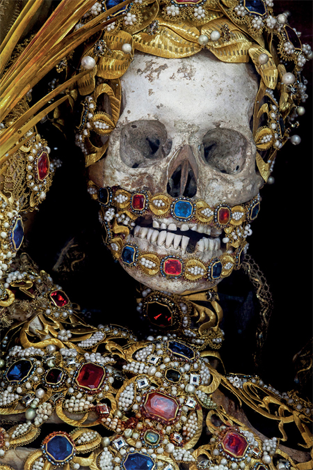 Catacomb saints photographed by Paul Koudounaris