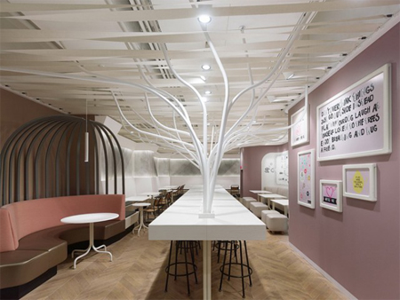 Not Guilty restaurant interior design