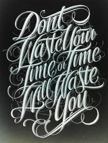 Lettering by Mateus Witczak