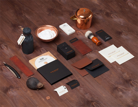 Shave & Blade corporate identity