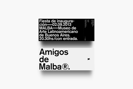 Branding for Museum of Latinoamerican Art of Buenos Aires