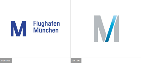 Munich Airport new logo design