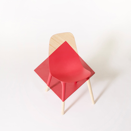 A chair designed to trick your eye: Baby Pop