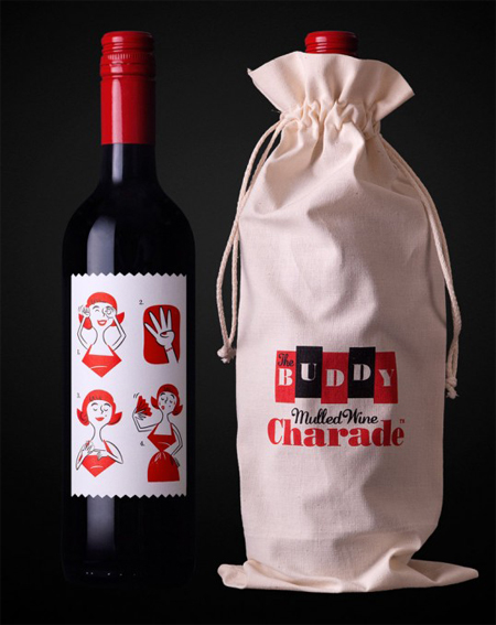 Buddy Mulled wine charade packaging