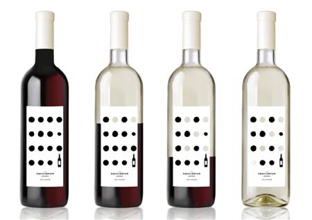 Equilibrium Estate Wine labels