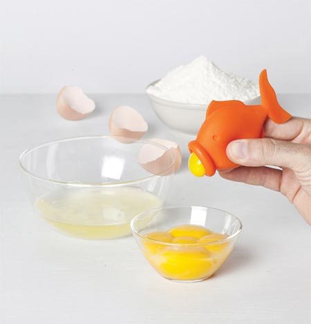 The Yolkfish: A Yolk-Eating Fish from Peleg Design