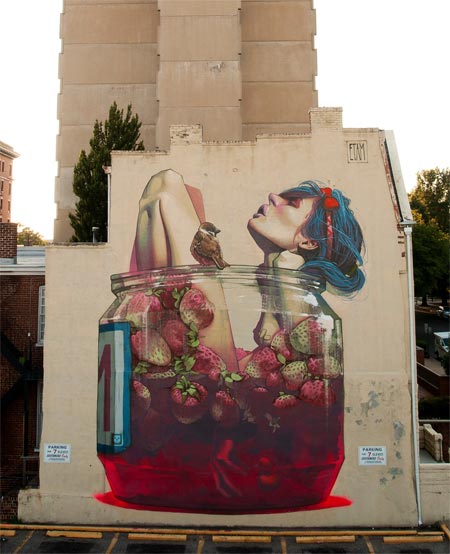 Surreal Murals by Etam Cru