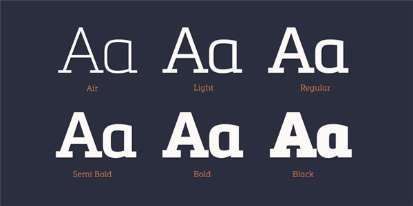 10 awesome slab serif fonts for your designs