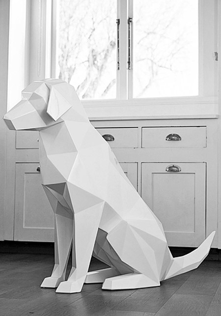 Isometric sculptures by Ben Foster