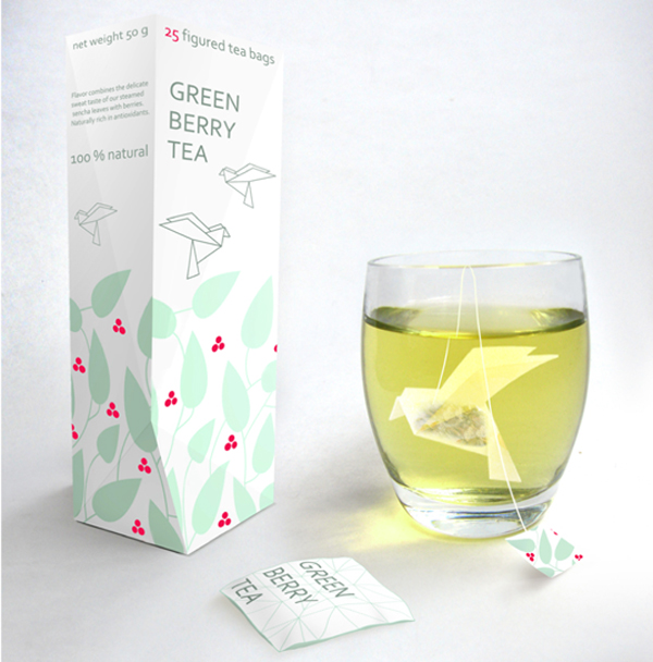 Great looking tea bags design for tea
