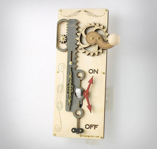 Extravagant light switch toggles