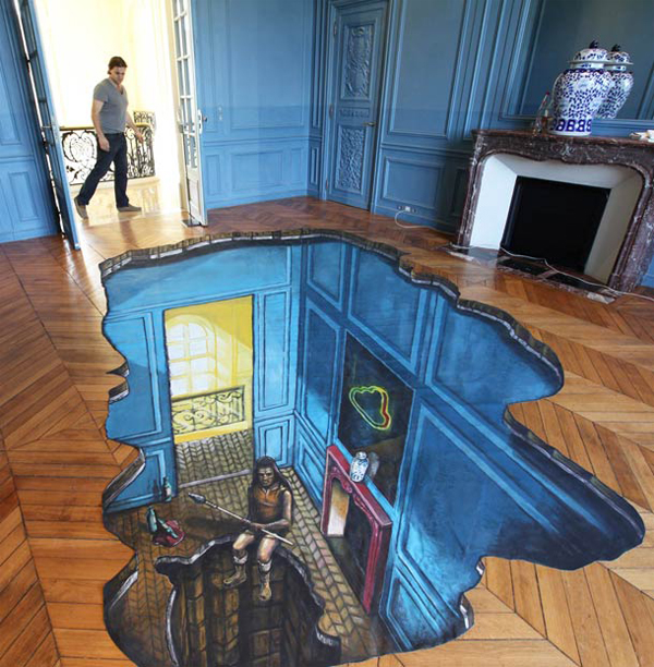 Impressive 3D street art that will trick your eye