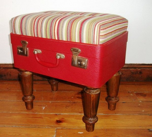 How to creatively use your old suitcases