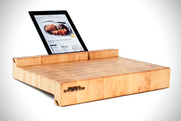iBlock tablet-holding cutting boards