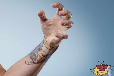 Ads that feature the coolest tattoos you'll ever see