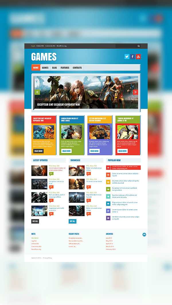 Video Game WordPress Themes Game reviews, Video game reviews, Online games