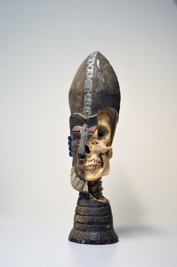 M   askull Lasserre: a sculptor who re-carves discarded 
