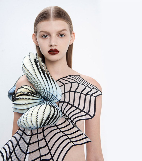 3D printed polymers for Noa Raviv’s fashion collection