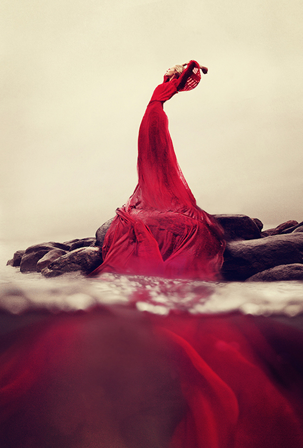 Dreamlike self portraits by Kylli Sparre